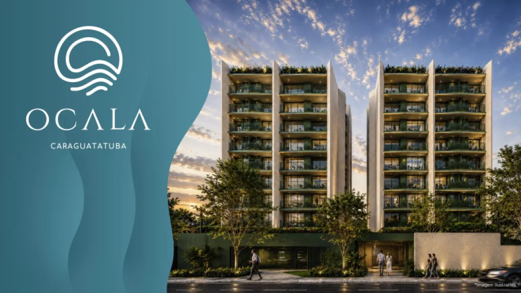 Ocala Caraguatatuba — studios e apartamentos de 1 e 2 dormitórios na Praia Martim de Sá — foto 1
