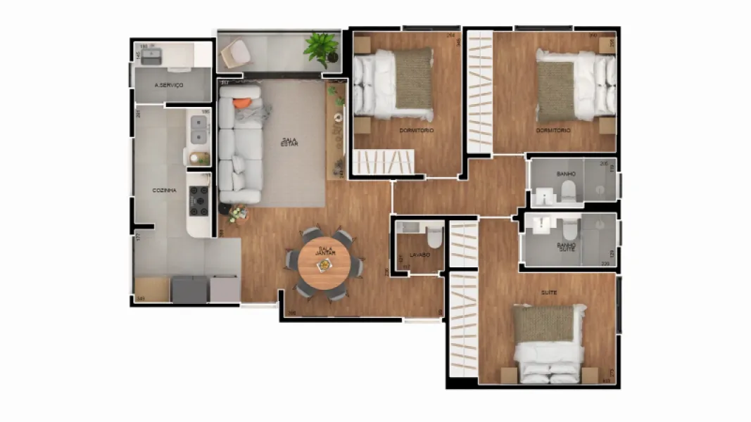 Apartamento à venda na Vila Olímpia com 3 dormitórios e 92 m² — foto 2